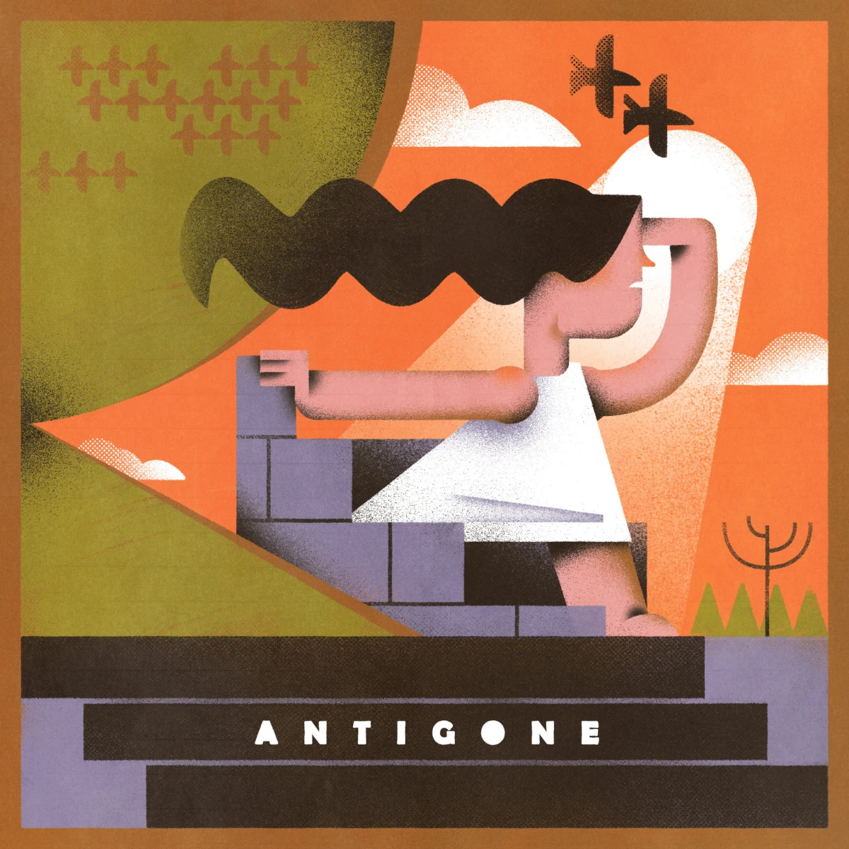 Yvonne Alon &ndash; Illustration zum Theaterst&uuml;ck Antropolis