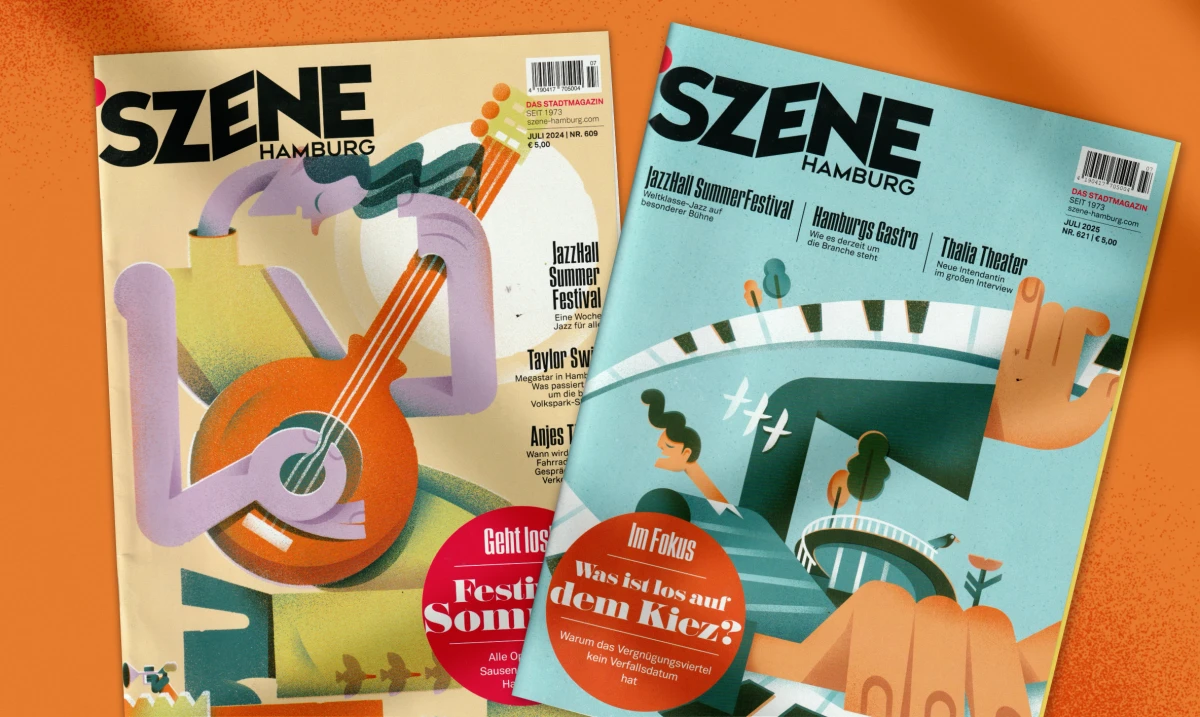 Yvonne Alon &ndash; Szene Hamburg Cover Illustration
