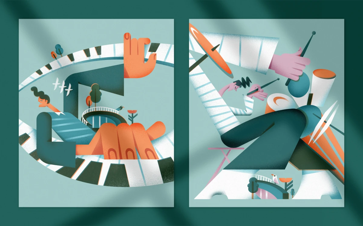 Yvonne Alon &ndash; JazzHall Summerfestival Illustration