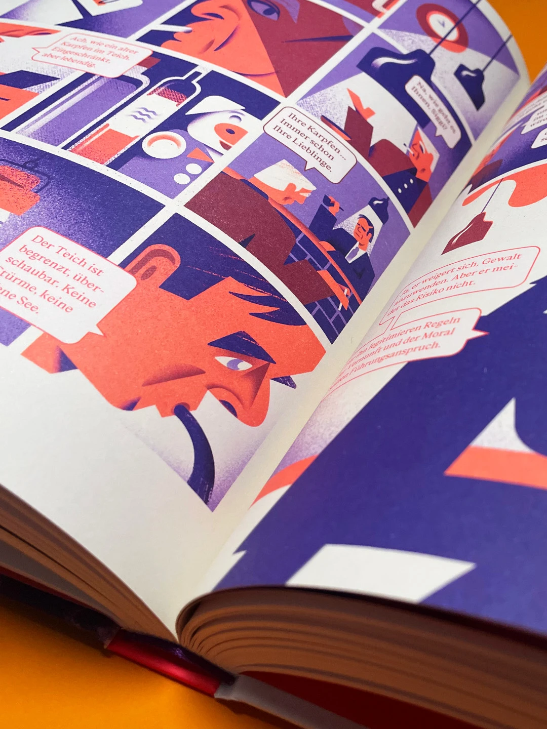 Yvonne Alon &ndash; Carlsen Comicillustration zu Siegfried Lenz